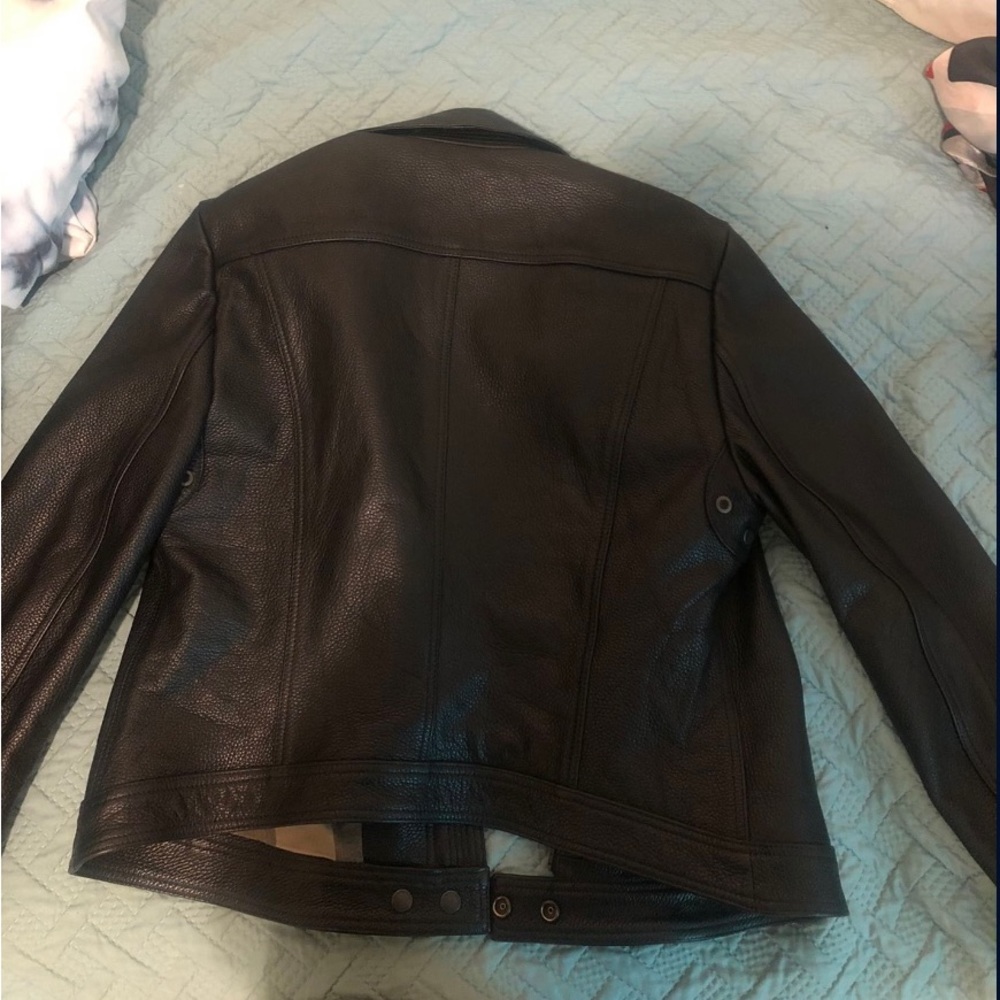 Burberry women’s leather jacket